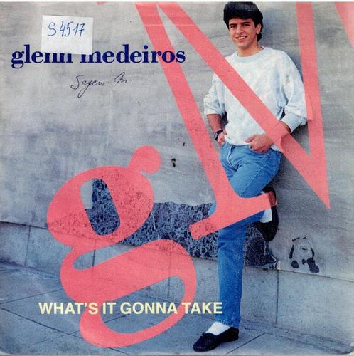 Vinyl, 7"   /   Glenn Medeiros – What's It Gonna Take, Cd's en Dvd's, Vinyl | Overige Vinyl, Overige formaten, Ophalen of Verzenden