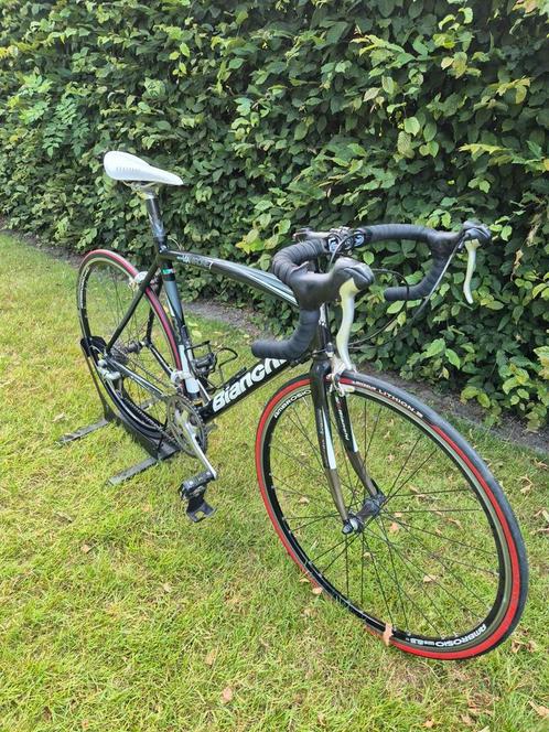 Bianchi racefiets, Fietsen en Brommers, Fietsen | Racefietsen, Gebruikt, Carbon, Ophalen