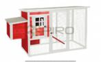 Kippenhok hennie rood, Dieren en Toebehoren, Ophalen of Verzenden, Nieuw, Kippenhok of Kippenren