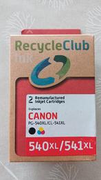 Canon 540 XL/541 XL printercartridge, Computers en Software, Printerbenodigdheden, Ophalen, Zo goed als nieuw