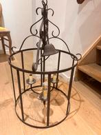 Lustre fer forge brun, Maison & Meubles, Enlèvement, Utilisé