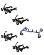 Car Dolly - AutoMovers- Hydraulisch - 4 stuks met Opbergrek, Enlèvement ou Envoi, Niet ingevuld, Niet ingevuld, Niet ingevuld