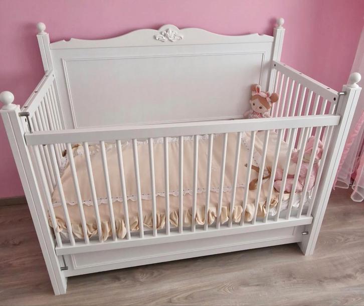 Lit bébé 70x140cm/ Babybed 70x140cm, Enfants & Bébés, Berceaux & Lits, Comme neuf, Lit, Enlèvement