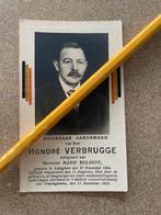 Armée secrète war40-45 Camp de concentration  Verbrugge H., Enlèvement ou Envoi, Image pieuse