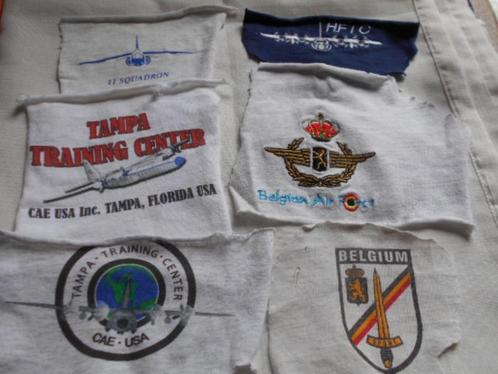 lot luchtvaart, bestek, boek, shirt, foto's, patch chart enz, Verzamelen, Luchtvaart en Vliegtuigspotten, Zo goed als nieuw, Overige typen