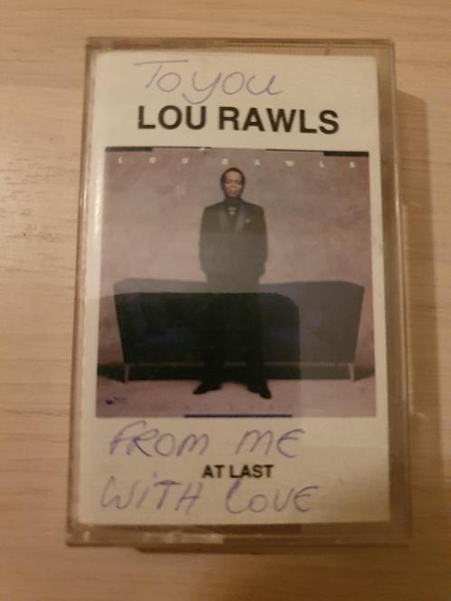 K7 audio lou rawls at last, Cd's en Dvd's, Cassettebandjes, Zo goed als nieuw, Origineel, Jazz en Blues, 1 bandje, Ophalen of Verzenden