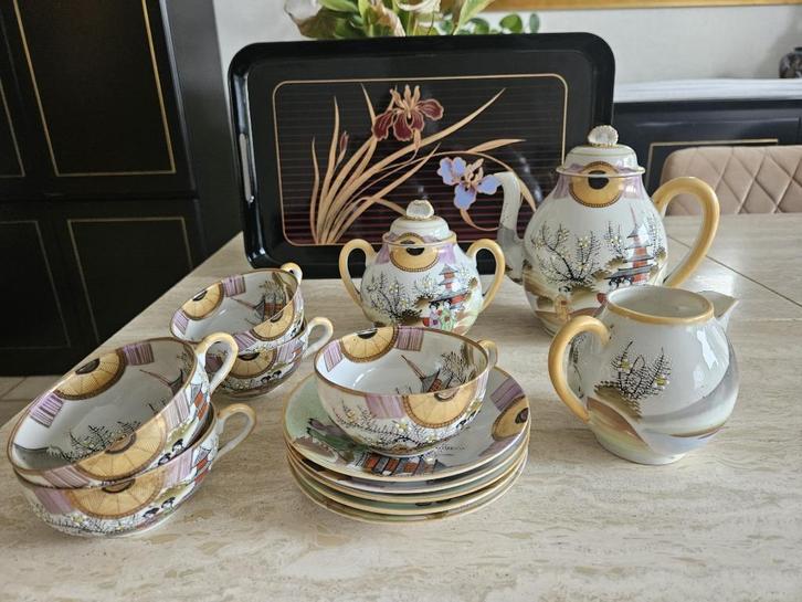 Japans theeservies, Antiek en Kunst, Antiek | Servies compleet, Ophalen