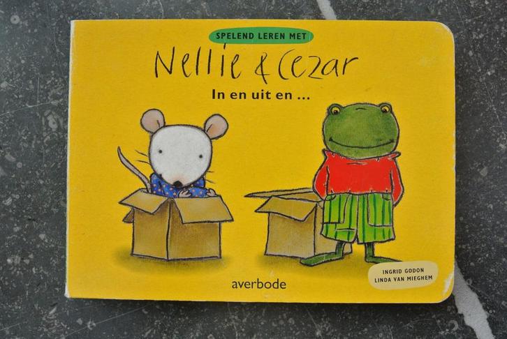 Nellie en Cezar: in en uit en..., Boeken, Kinderboeken | Kleuters, Ophalen of Verzenden