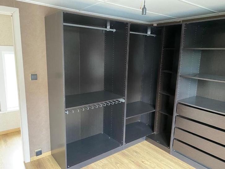 Dressing, Huis en Inrichting, Kasten | Kleerkasten, Zo goed als nieuw, 200 cm of meer, 200 cm of meer, 50 tot 75 cm, Met lade(s)