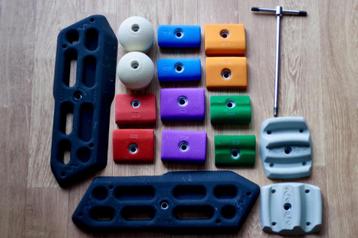 Oefen klimgrepen beschikbaar voor biedingen