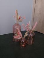 Vaasjes met droogbloemen, Ophalen, Zo goed als nieuw