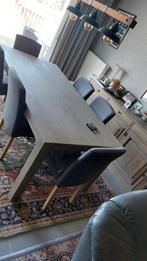 houten tafel 110cm x 200cm, Ophalen, Zo goed als nieuw