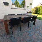 Tuintafel teakhout, Ophalen, Gebruikt, Teakhout