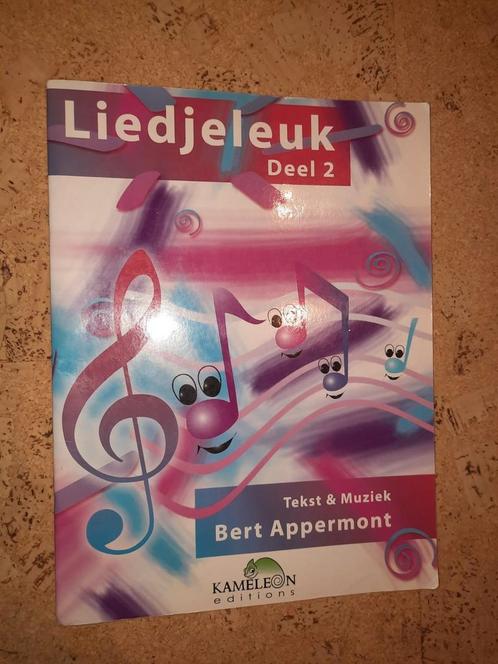 Liedjeleuk deel 2  liedje leuk muziekschool notenleer, Boeken, Muziek, Zo goed als nieuw, Algemeen, Ophalen of Verzenden