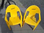 plastieken tuinstoelen Schweppes, Tuin en Terras, Tuinstoelen, Ophalen, Gebruikt, Plastic, Stapelbaar