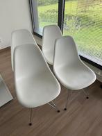 Vitra -Eames DSR stoel -wit- chroom onderstel - origineel, Design, Wit, Zo goed als nieuw, Eén