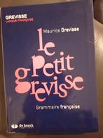 Le petit grevisse Grammaire française, Livres, Enlèvement ou Envoi, Neuf