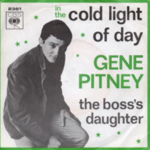 Gene Pitney - The Boss's Daughter " Popcorn ", CD & DVD, Vinyles Singles, Comme neuf, Single, Pop, 7 pouces, Enlèvement ou Envoi