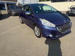 Peugeot 208 1400 Benzine! ALLURE! Airco NAVI Leer Cruise ALU, Auto's, Peugeot, Euro 5, 4 cilinders, Blauw, Leder en Stof