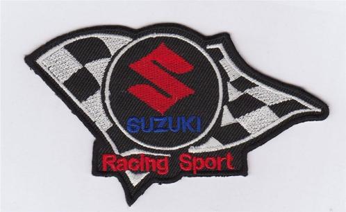 Suzuki Racing stoffen opstrijk patch embleem #3, Motoren, Accessoires | Overige, Nieuw, Verzenden