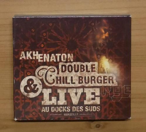 CD Akhenaton Double Chill Burger & Live au docks des suds, CD & DVD, CD | Rock, Comme neuf, Enlèvement ou Envoi