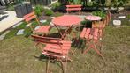 bistroset, Tuin en Terras, Ophalen, 4 zitplaatsen, Bijzettafel, Aluminium