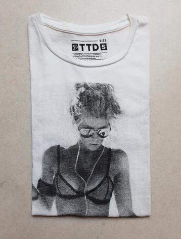 Tom Tailor Denim wit heren-T-shirt maat S beschikbaar voor biedingen