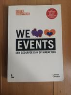 We love events, Boeken, Ophalen of Verzenden, Zo goed als nieuw, Overige vakken, Peter Decuypere