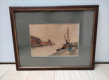 2 originele chromo litho's van Henri Cassiers beschikbaar voor biedingen