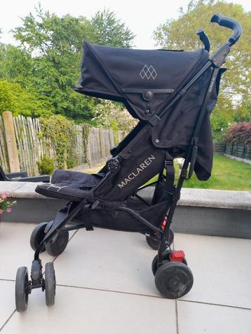 Opvouwbare buggy MaClaren Techno XT, Kinderen en Baby's, Buggy's, Ophalen, Zo goed als nieuw, Maclaren, Regenhoes