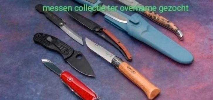 Gezocht: messen collectie ter overname, Caravans en Kamperen, Kampeergereedschap, Zo goed als nieuw, Ophalen of Verzenden