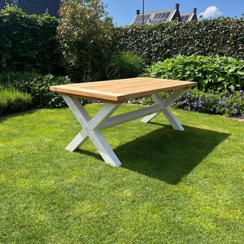 Vertalen..., Jardin & Terrasse, Tables de jardin, Neuf, Rectangulaire, Bois, Enlèvement ou Envoi