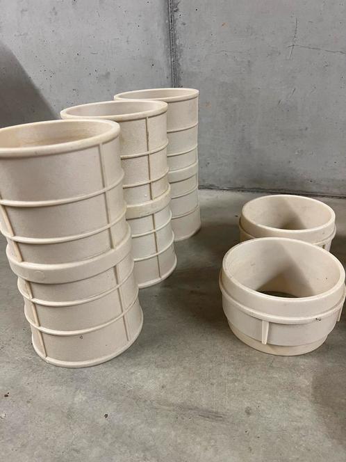 Betonnen wand keldermuur Instortmof muurdoorvoer buis 100mm, Doe-het-zelf en Bouw, Buizen en Afvoer, Nieuw, PVC, Ophalen of Verzenden