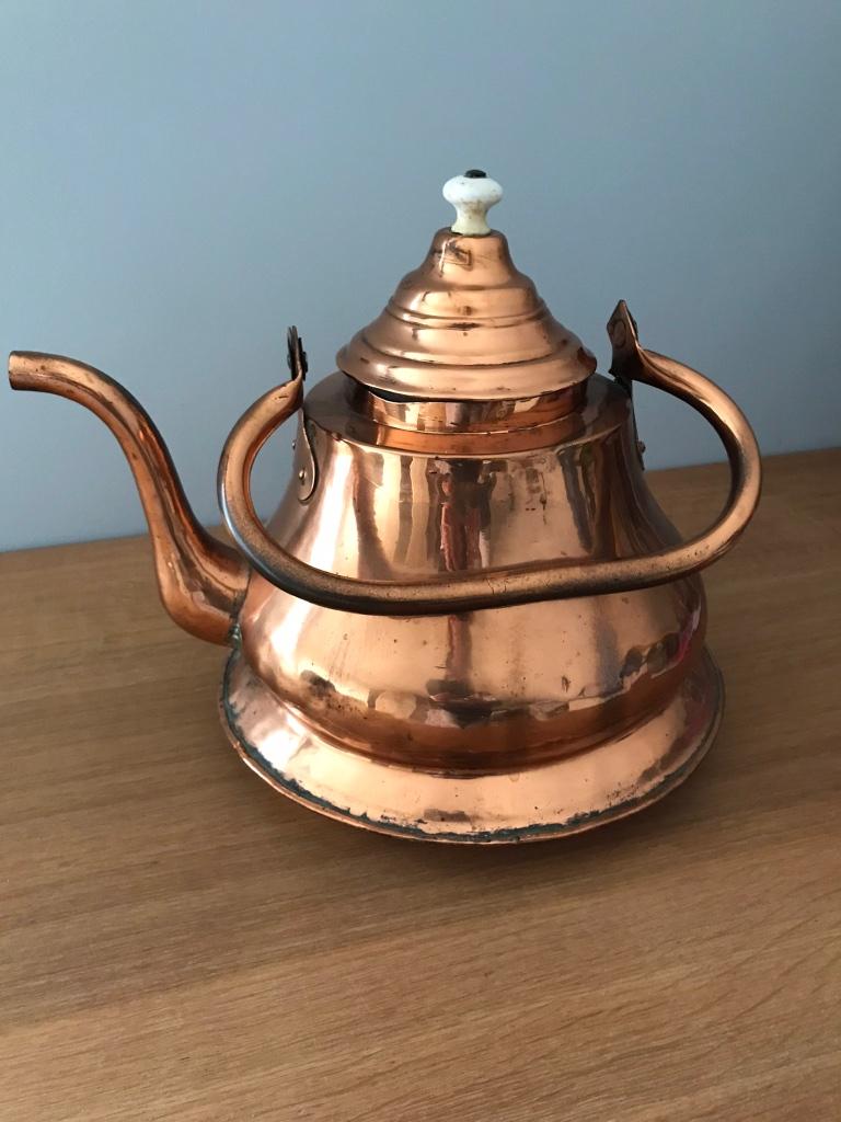 Grote koperen ketel, Ophalen, Koper