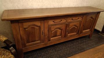 massieve eetkamer kasten en tafel als set of per stuk beschikbaar voor biedingen