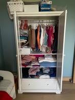 Complete kinderkamer wit – bed, kast, commode, nachtkastje, Kinderen en Baby's, Ophalen, Gebruikt, Jongetje of Meisje