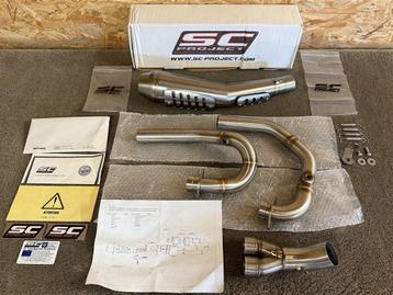SC Project uitlaatsysteem uitlaat Triumph Scrambler 06-16 beschikbaar voor biedingen