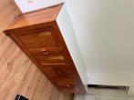 Dressoir +Glas, Huis en Inrichting, Kasten | Dressoirs, Ophalen, Kersenhout, Zo goed als nieuw, 200 cm of meer
