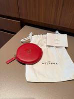 Porte monnaie Delvaux neuf, Nieuw, Leder, Rood, Ophalen