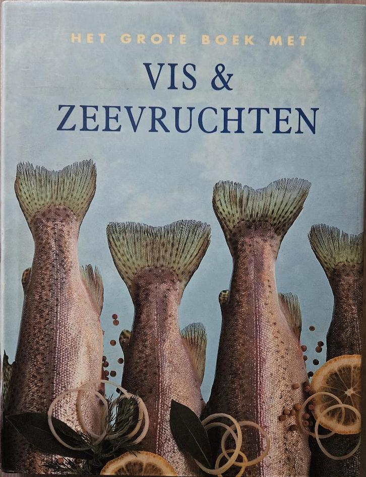 Het Grote Boek met Vis & Zeevruchten - 2000, Boeken, Kookboeken, Zo goed als nieuw, Voorgerechten en Soepen, Hoofdgerechten, Tapas, Hapjes en Dim Sum