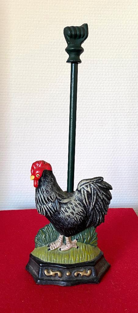 Gietijzeren wig of deurstop uit de jaren 50, Antiek en Kunst, Antiek | Woonaccessoires, Ophalen of Verzenden