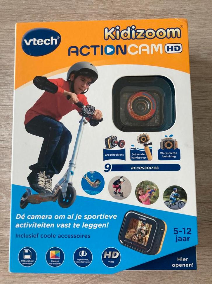 VTech KidiZoom action CAM, Kinderen en Baby's, Speelgoed | Educatief en Creatief, Zo goed als nieuw, Ophalen