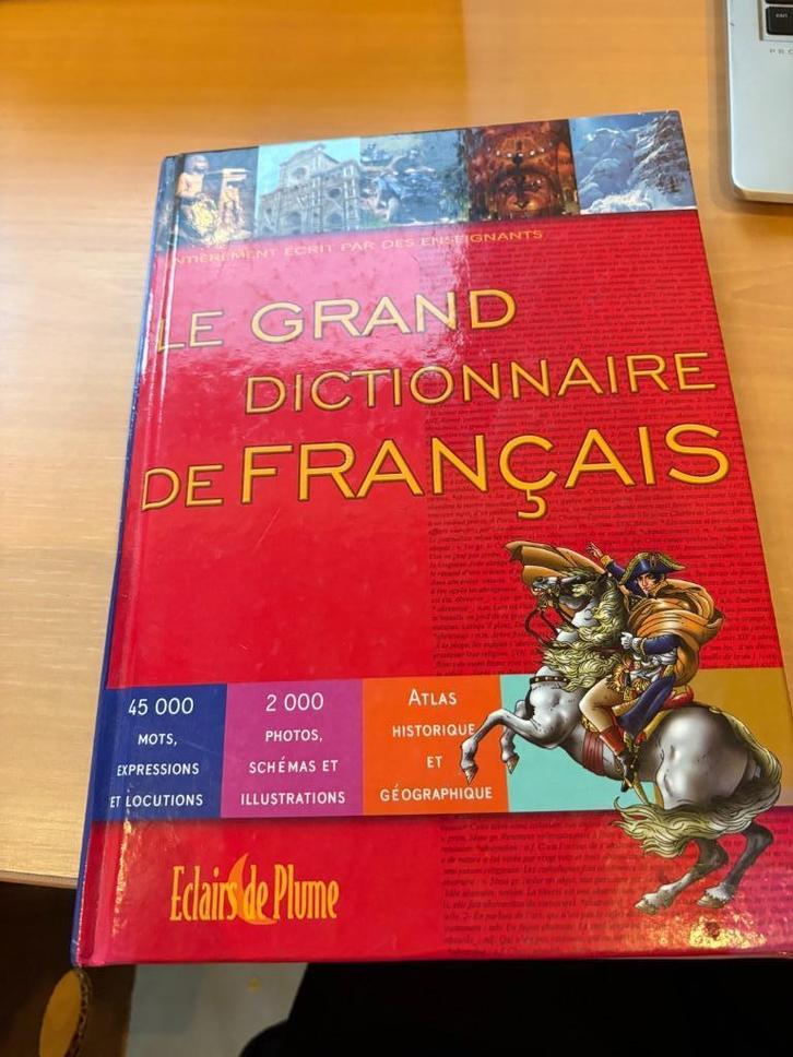 le grand dictionnaire de francais: eclairs de plume, Boeken, Overige Boeken, Zo goed als nieuw, Ophalen of Verzenden