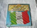 45 T  - SINGLE  -  Bobby Solo ‎– Una Lacrima Sul Viso / Se P, Pop, Ophalen of Verzenden, 7 inch, Single