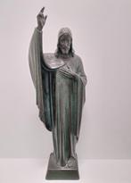 Statue ancienne de Jésus Christ signée G. Carli, Enlèvement ou Envoi