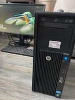Hp workstation Z210 - Xeon cpu - 16GB - SSD, Computers en Software, Desktop Pc's, Ophalen, Refurbished, SSD, Met videokaart
