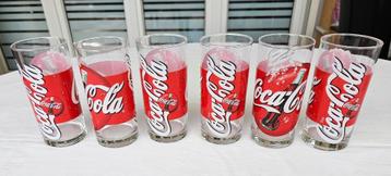 Set van 6 Coca-Cola glazen – 40 cl, Enlèvement ou Envoi, Comme neuf, Verre, Verre ou Verres