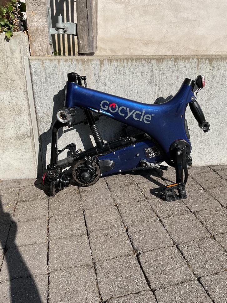 Gocycle - Elektrische vouwfiets, Fietsen en Brommers, Fietsen | Vouwfietsen, Zo goed als nieuw, Ophalen
