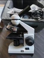 Microscope biologique avec boîte + 60 lames d’échantillons, Audio, Tv en Foto, Optische apparatuur | Microscopen, Ophalen of Verzenden