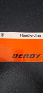 Volkswagen Derby handleiding (nl) 1977, Ophalen of Verzenden